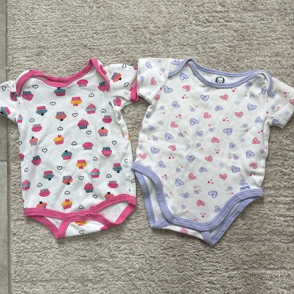 8 Piece Girl's Maggie & Zoe, bon bebe, Carter's... Mix & Match Bundle - Size 0-3 - Picture 9 of 14
